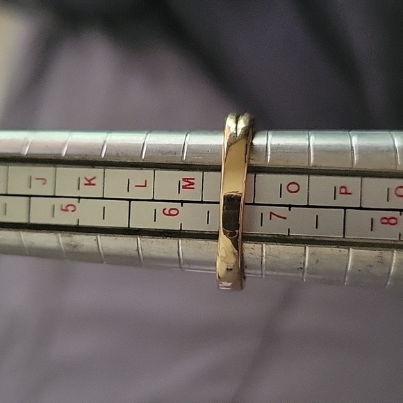 Gold Belt Knot Diamond Ring Size 6.5 - Picture 11 of 13